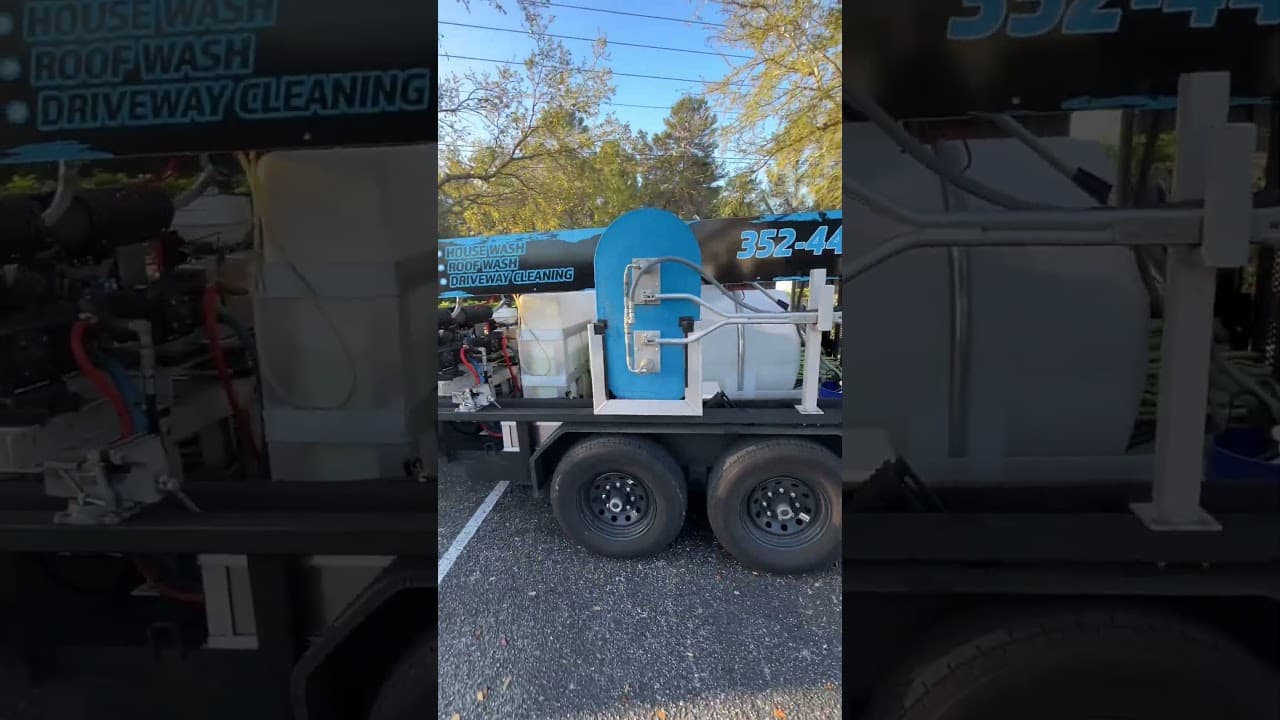 Black Lab Power Wash - Professional Truck & Trailer Setup